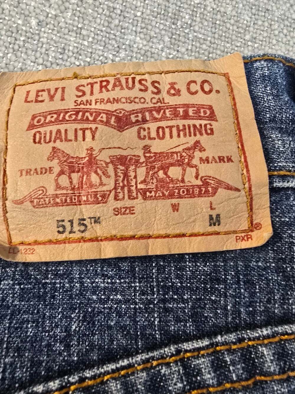 Levi's 515 Nouveau Boot Cut Stretch Jeans Size 6M - Picture 5 of 5